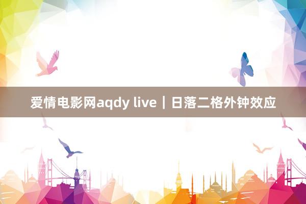 爱情电影网aqdy live｜日落二格外钟效应