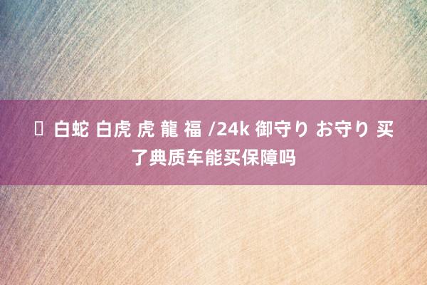 ✨白蛇 白虎 虎 龍 福 /24k 御守り お守り 买了典质车能买保障吗