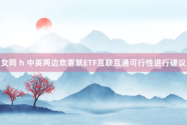 女同 h 中英两边欢喜就ETF互联互通可行性进行磋议